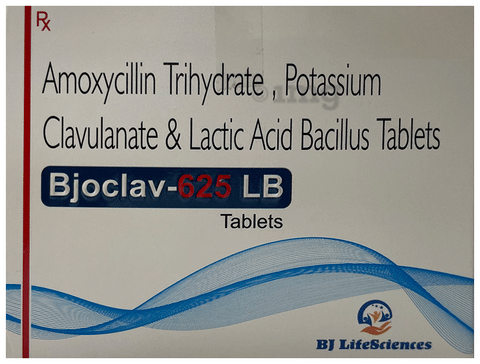 Bjoclav-625 LB Tablet image Bjoclav-625 LB Tablet image