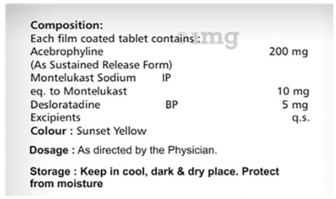 Montaheal 3D Tablet SR image Montaheal 3D Tablet SR image