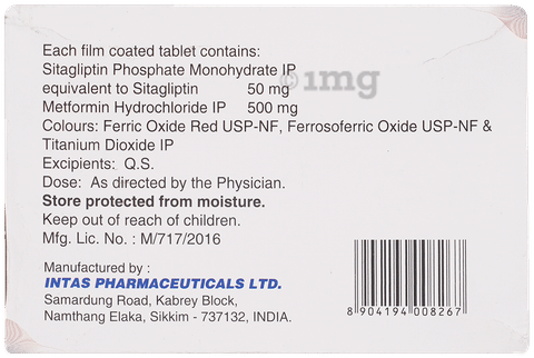 Ignalis-M IR 50/500 Tablet image Ignalis-M IR 50/500 Tablet image