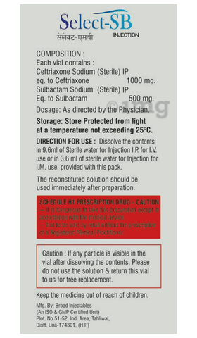 Select-SB Injection image Select-SB Injection image