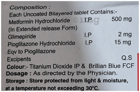 Glimomed-MP Tablet SR image