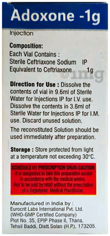 Adoxone 1g Injection image Adoxone 1g Injection image
