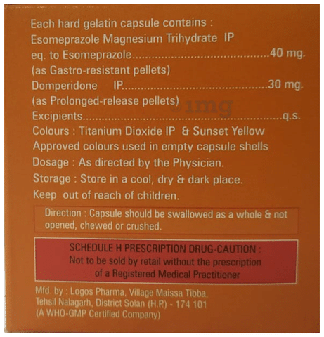 Ezproz-D 40 Capsule PR