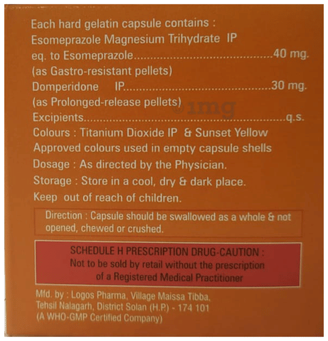 Ezproz-D 40 Capsule PR image