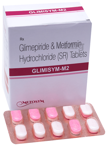 Glimisym-M 2 Tablet SR image Glimisym-M 2 Tablet SR image