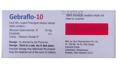 Gebraflo 10 Tablet PR image Gebraflo 10 Tablet PR image