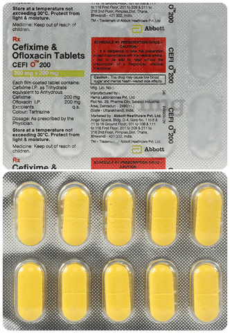 Cefi O 200 Tablet