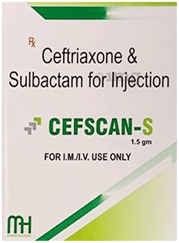 Cefscan-S 1.5gm Injection image Cefscan-S 1.5gm Injection image