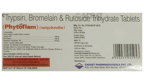 Phytoflam Tablet image