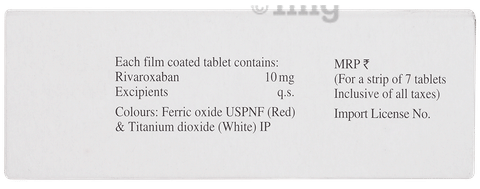 Ixarola 10mg Tablet image