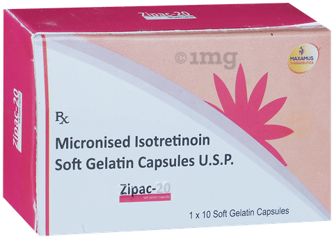 Zipac 20mg Soft Gelatin Capsule image Zipac 20mg Soft Gelatin Capsule image