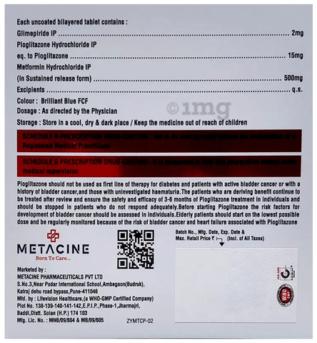 Glimcine-MP2 Tablet SR