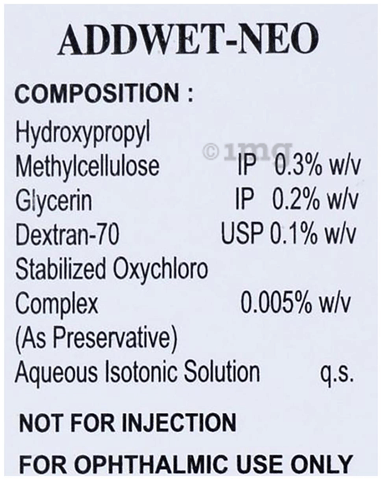 Addwet-Neo Eye Drop image Addwet-Neo Eye Drop image