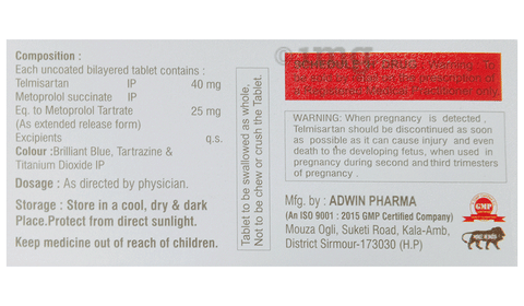 Telnew-Beta 25 Tablet ER image