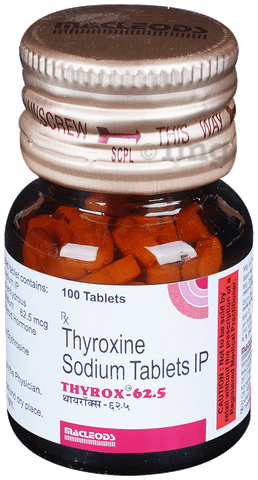 Thyrox 62.5mcg Tablet image