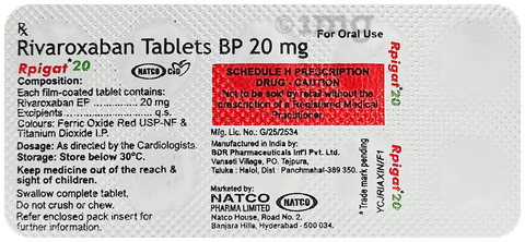 Rpigat 20mg Tablet image Rpigat 20mg Tablet image