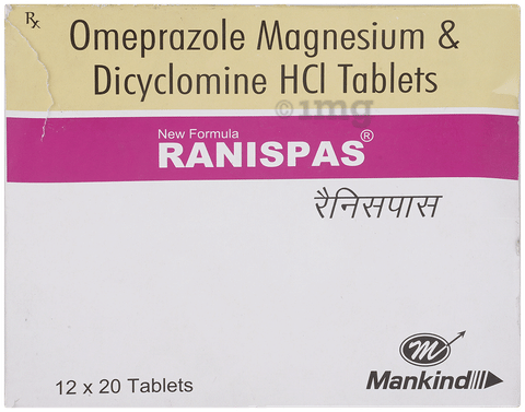 Ranispas NF 10mg/10mg Tablet image