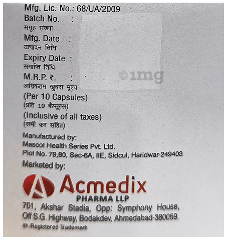 Acmerose-CV 10 Capsule