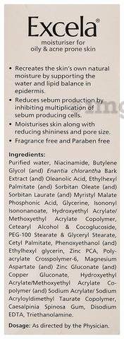 Excela moisturiser shop