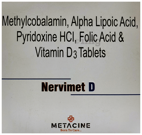 Nervimet D Tablet image Nervimet D Tablet image