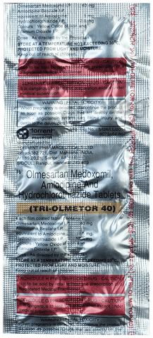 Tri-Olmetor 40 Tablet image Tri-Olmetor 40 Tablet image