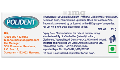 Polident Denture  Fixative Cream image