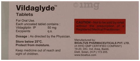 Vildaglyde Tablet image