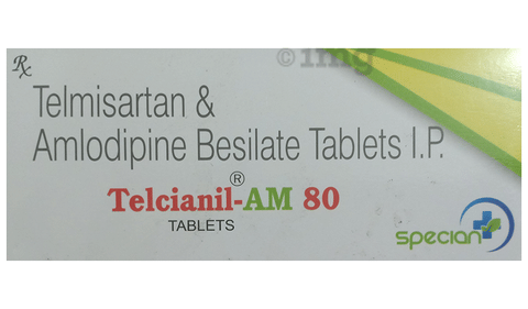 Telcianil-AM 80 Tablet image Telcianil-AM 80 Tablet image