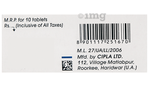 Loratin 10mg Tablet image