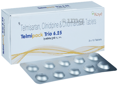 Telmipack Trio 6.25 Tablet image