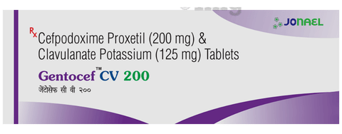 Gentocef CV 200 Tablet 1