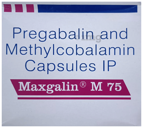 Maxgalin M 75 Capsule image Maxgalin M 75 Capsule image
