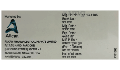 Allbeta 50 Tablet ER image