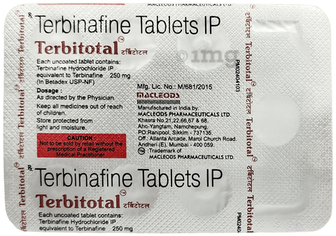 Terbitotal Tablet image