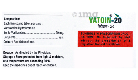 Vatoin 20 Tablet image