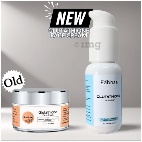 Eabhaa Glutathione Face Cream: Buy pump bottle of 50.0 gm Cream at best  price in India