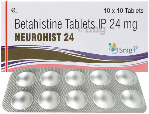 न्यूरोहिस्ट 24mg टैबलेट image न्यूरोहिस्ट 24mg टैबलेट image