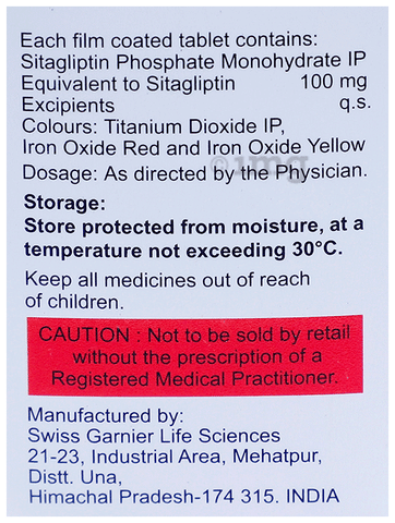 Sitacept 100 Tablet image