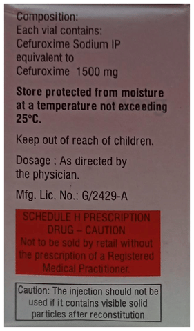 Cetil 1.5 g Injection image Cetil 1.5 g Injection image
