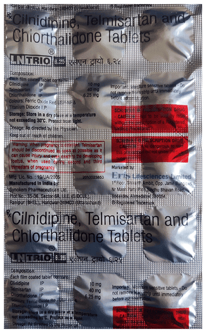 Lntrio 6.25 Tablet image Lntrio 6.25 Tablet image