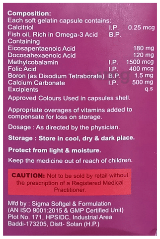 Calsim-O3 Softgel Capsule