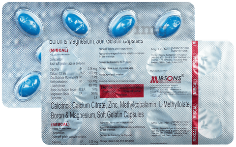 Mibcal Soft Gelatin Capsule