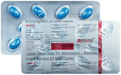 Mibcal Soft Gelatin Capsule image
