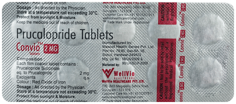 Convio 2mg Tablet