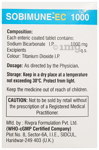 Sobimune-EC 1000 Tablet image