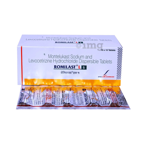 Romilast L 5 Tablet image