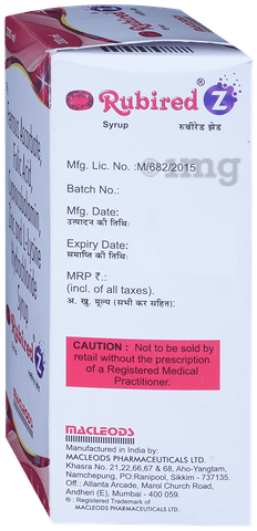 Rubired Z Syrup image