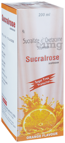 Sucralrose Suspension Orange Sugar Free
