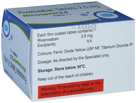 Ricosprin 2.5 Tablet image