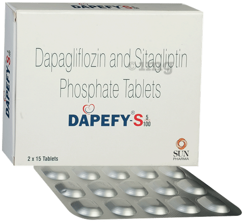 Dapefy S 5mg/100mg Tablet image Dapefy S 5mg/100mg Tablet image